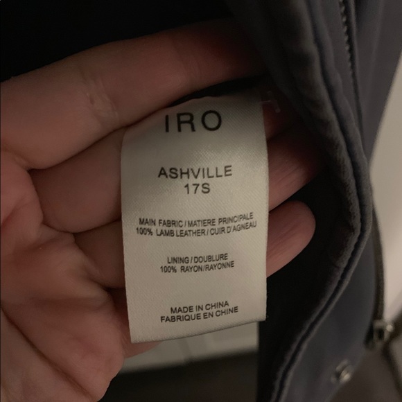 Iro Ashville washed blue size 38 - Picture 3 of 3